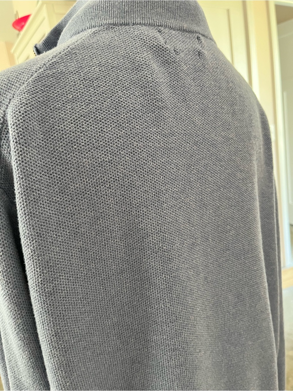 Polo by Ralph Lauren Light Blue Quarter-Zip Sweater - Picture 5 of 6